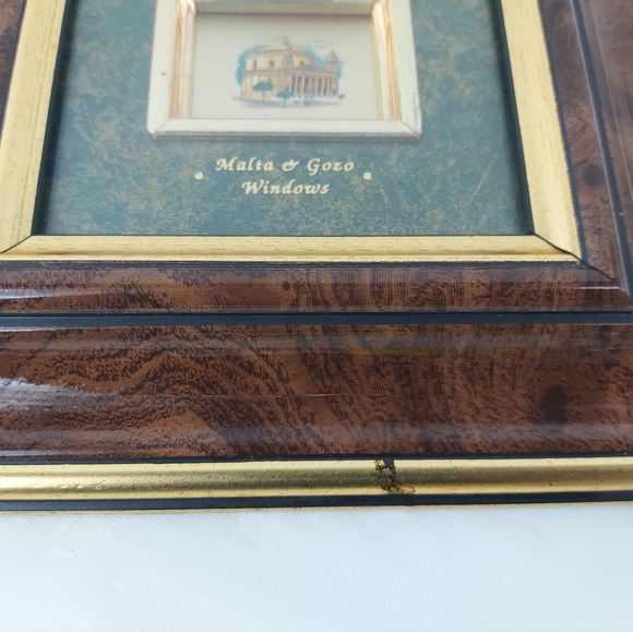 - Vintage gold tone framed painting - Picture 2 of 8